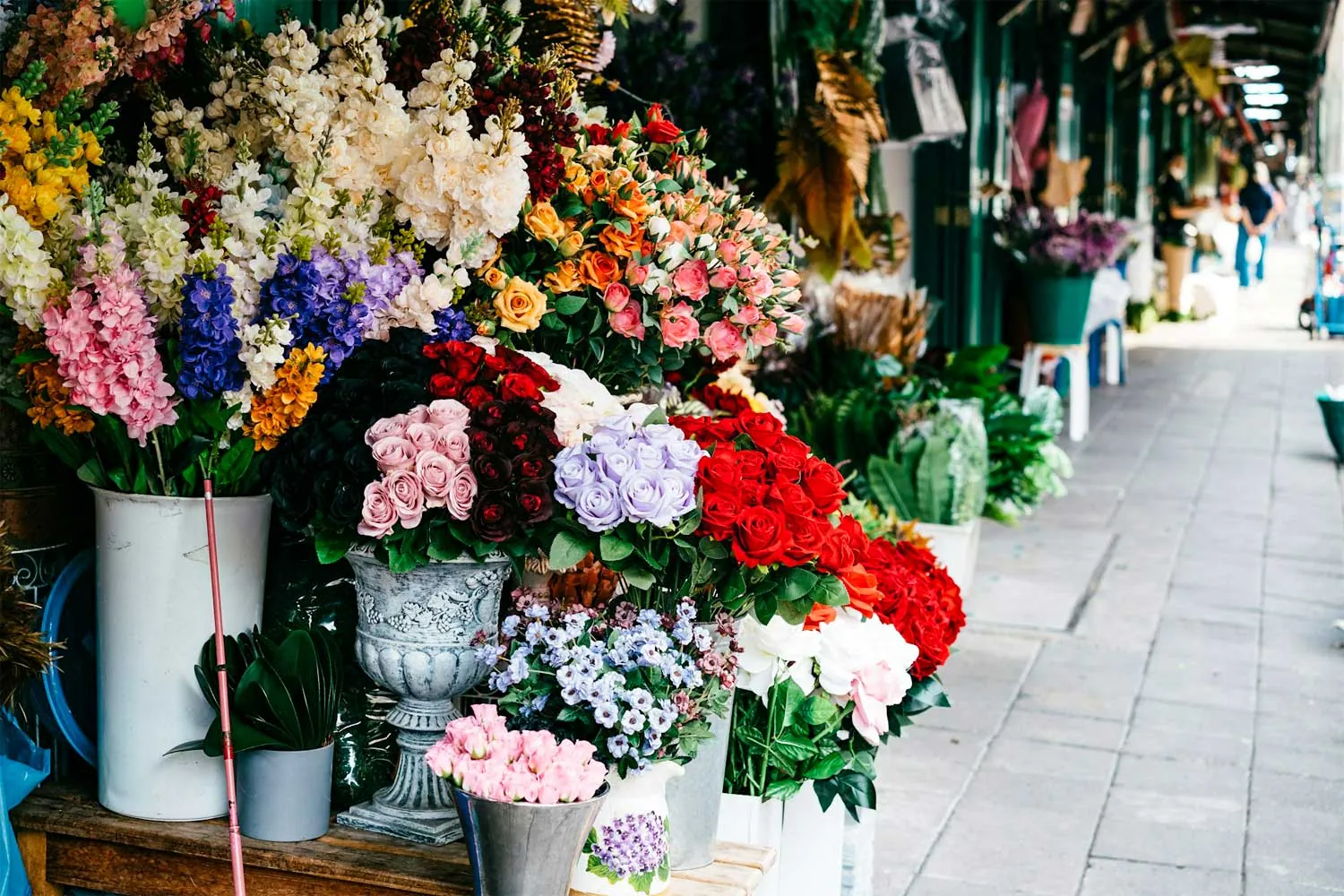 Bangkok mercato dei fiori