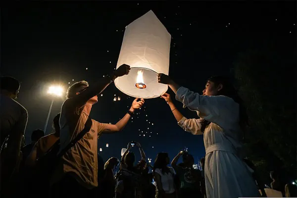 Festival delle lanterne Thailandia