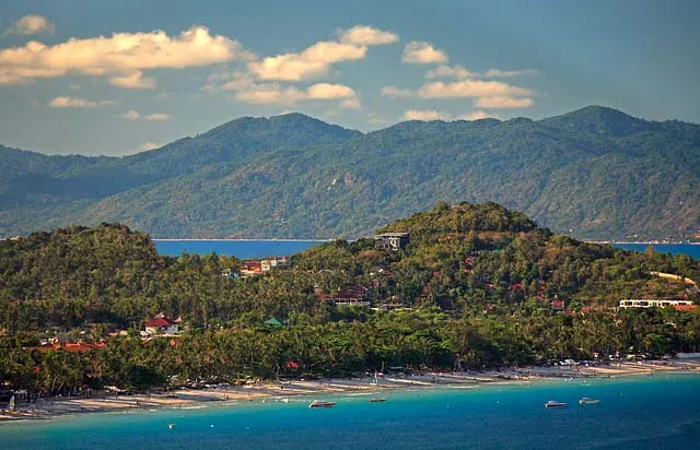 panoramica dell'isola Koh Samui