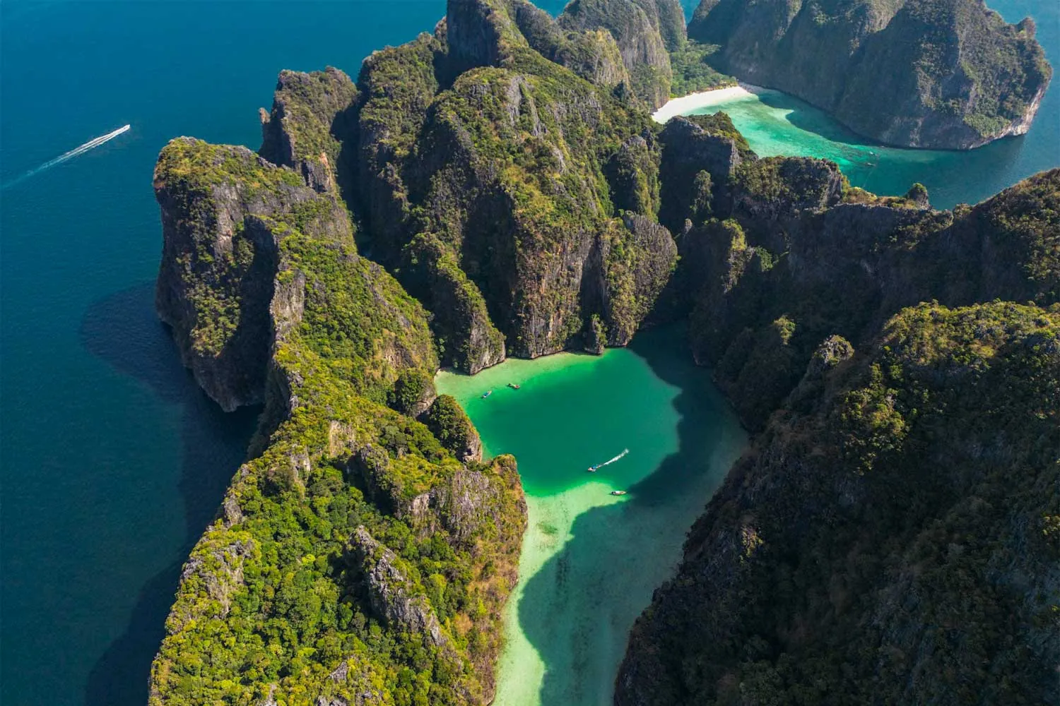 panoramica delle Isole Phi Phi 