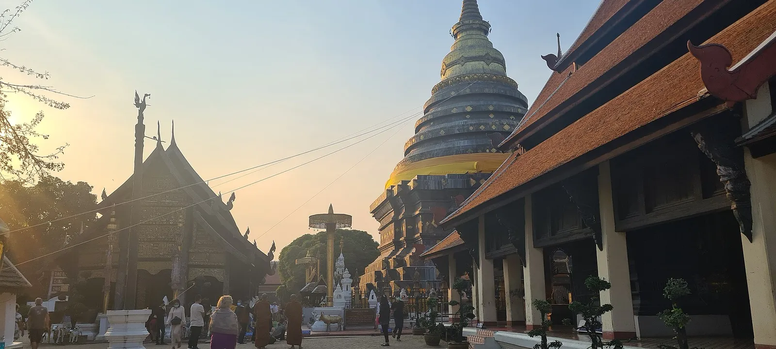 Lampang: carri trainati da cavalli e il tempio in teak