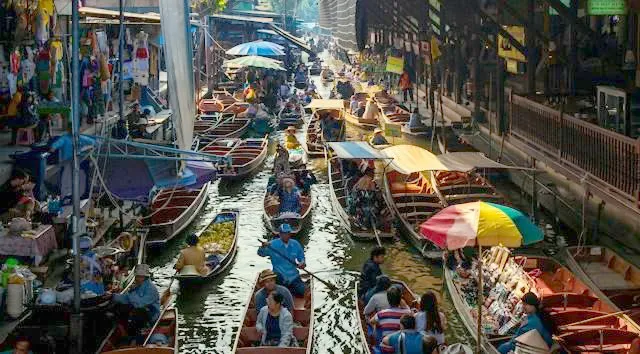 Mercati galleggianti Bangkok