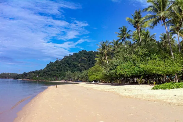 panoramica dell'isola di koh chang in thailandia