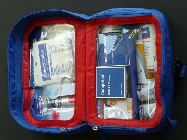 kit di primo soccorso da portare con se in thailandia