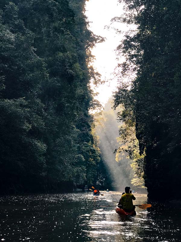 kayak in Thailandia